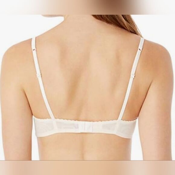 NWT Heidi Klum Zoe Scallop Shell Gardenia Underwire Bra (32B) - Picture 2 of 7